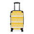 Fair Isle Knitting Cabin Suitcase